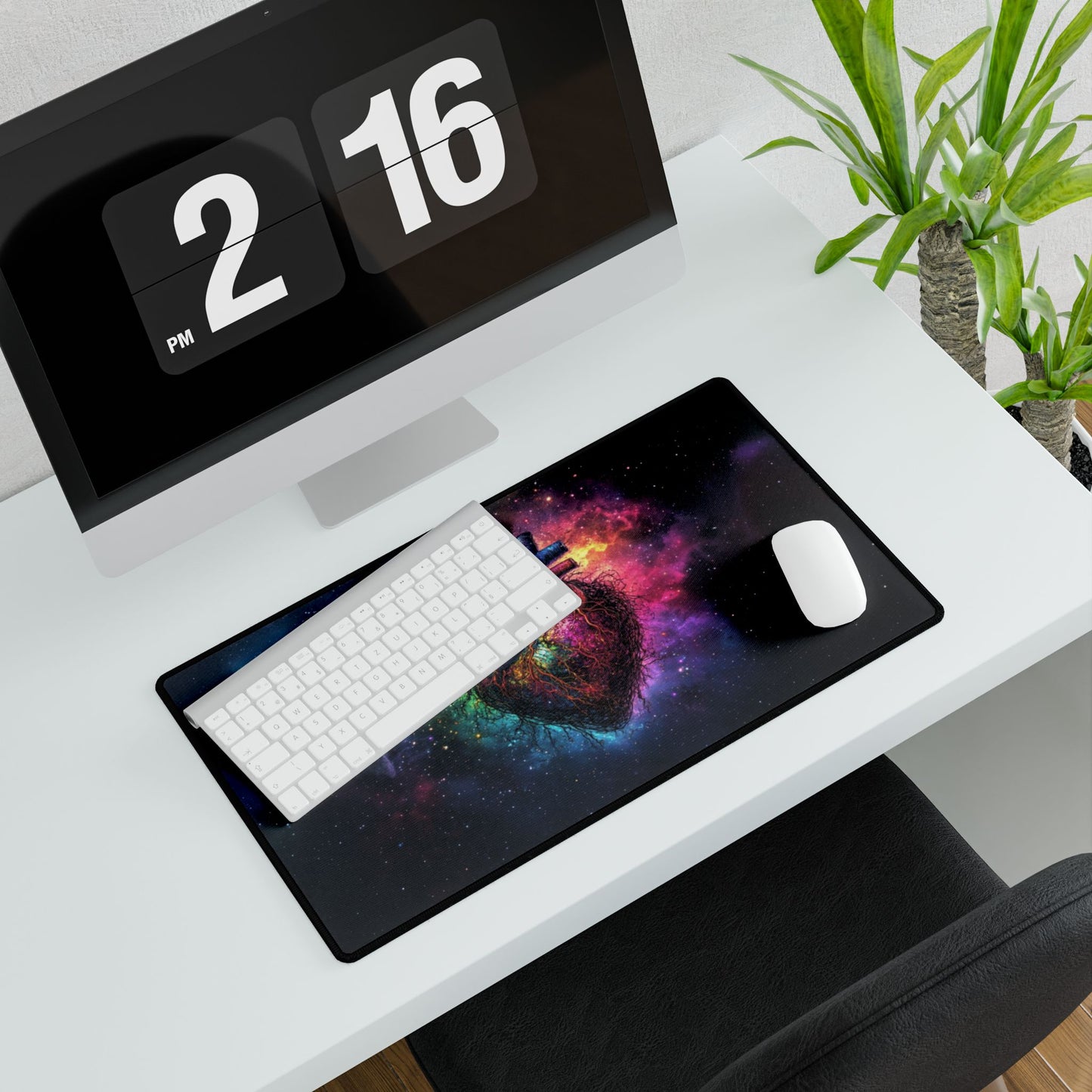 Galactic Series: Heart Desk Mat