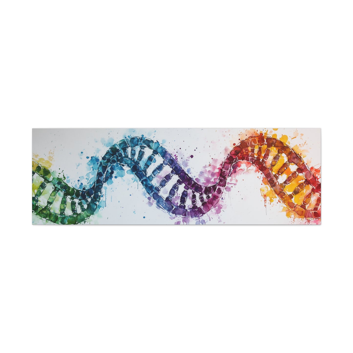 DNA Helix Matte Canvas, Stretched, 1.25"