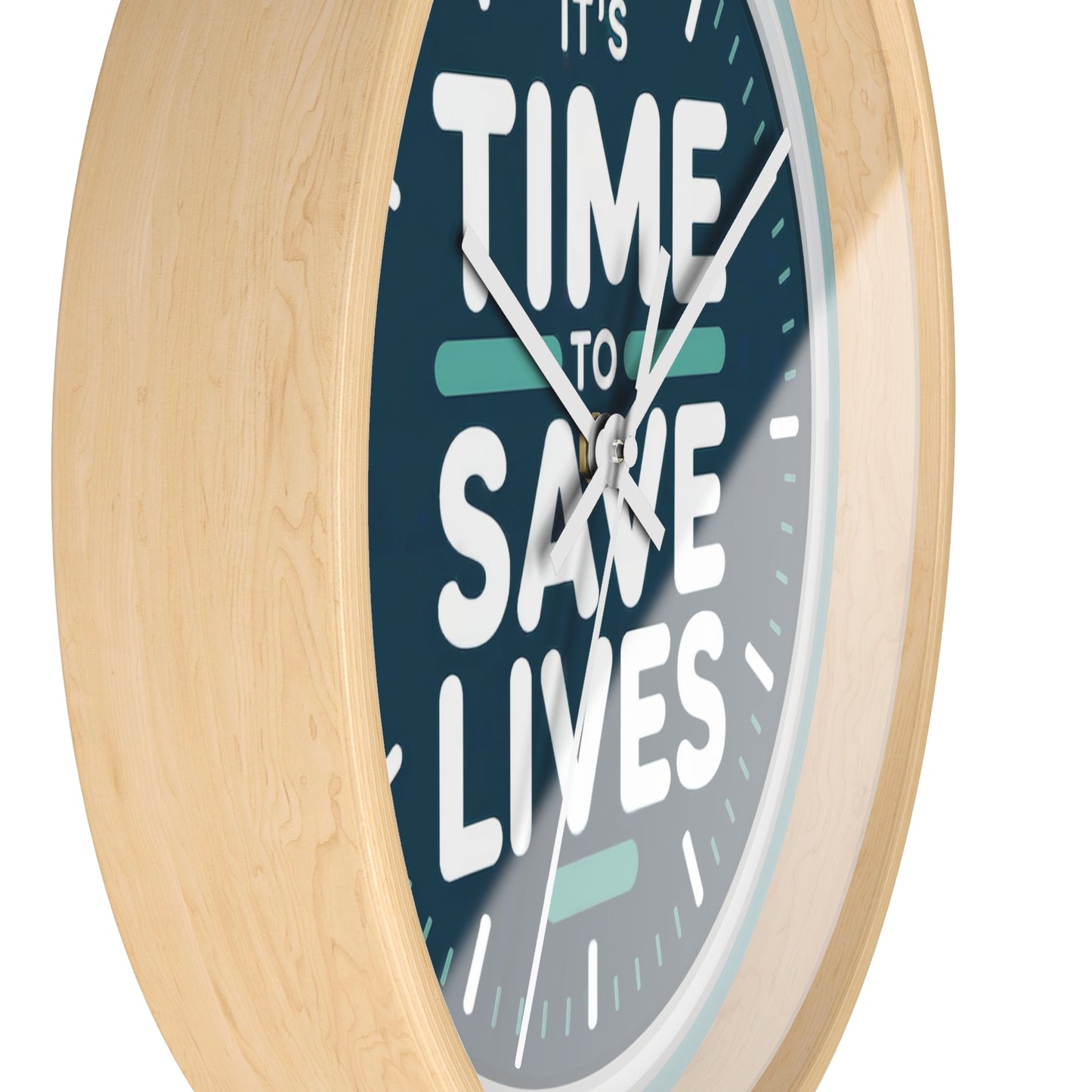 Medical Wall Clock - It's time to save lives