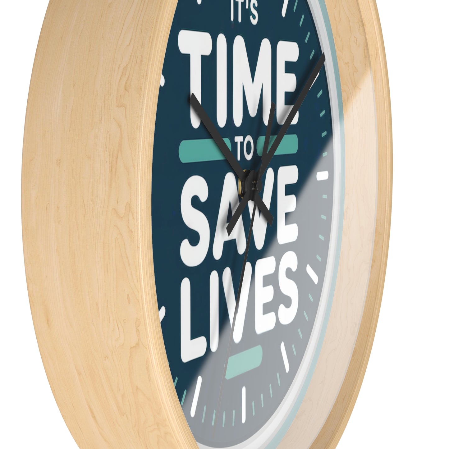 Medical Wall Clock - It's time to save lives
