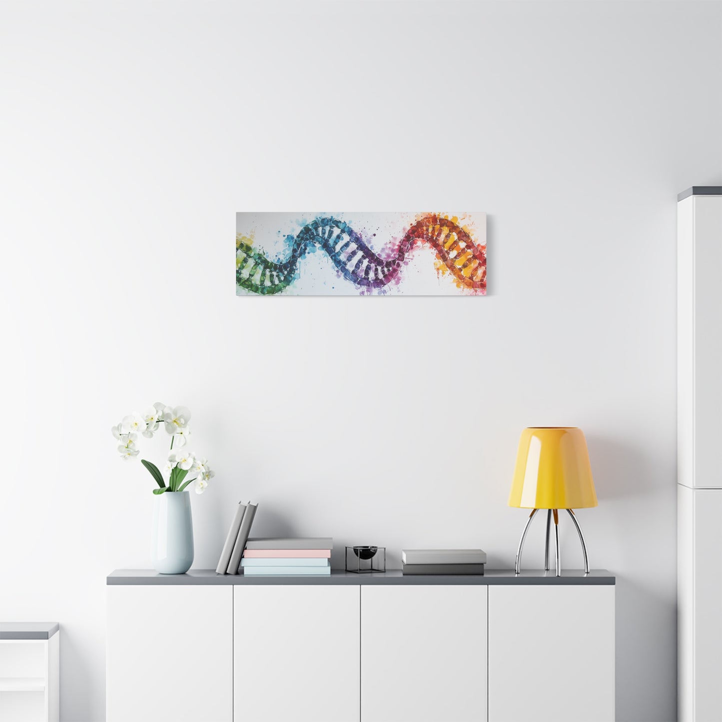 DNA Helix Matte Canvas, Stretched, 1.25"