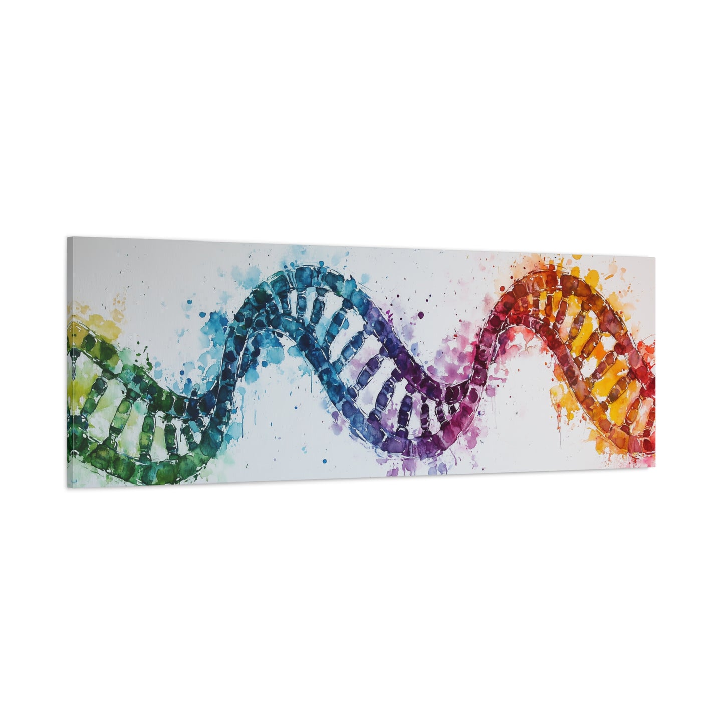 DNA Helix Matte Canvas, Stretched, 1.25"