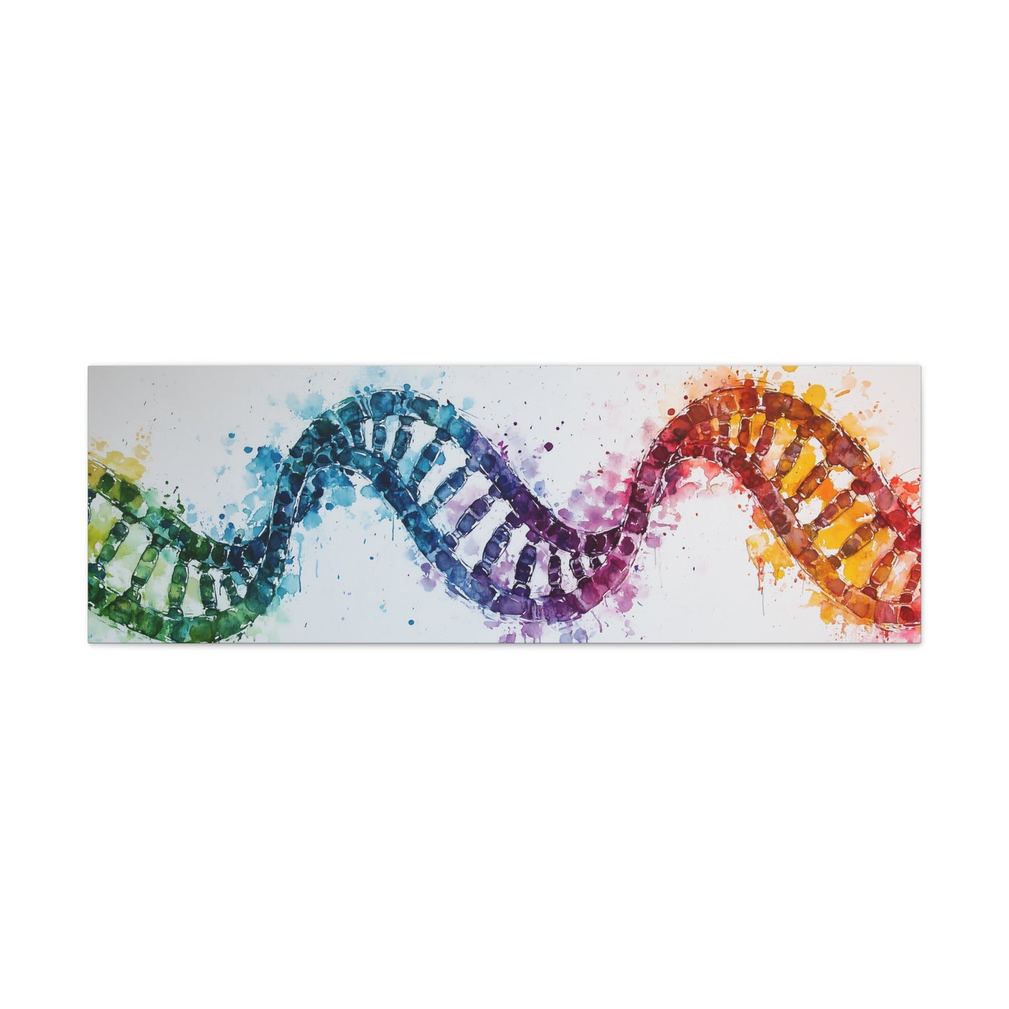 DNA Helix Matte Canvas, Stretched, 1.25"