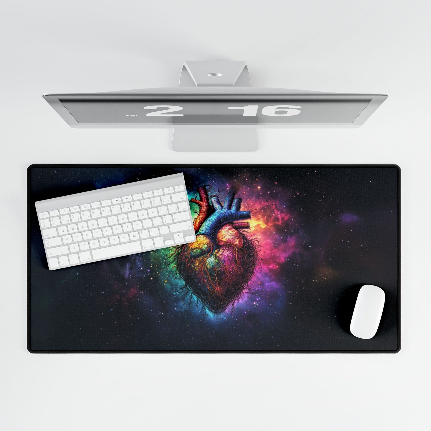 Galactic Series: Heart Desk Mat