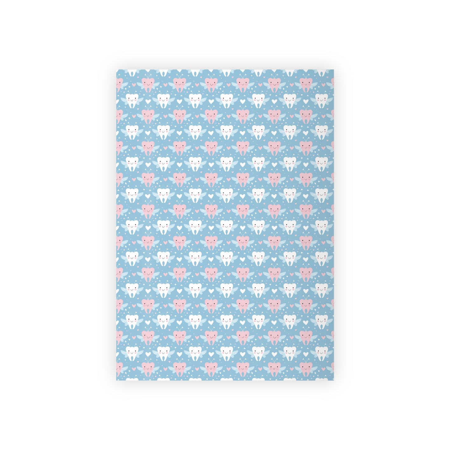 Tooth Fairy Dental Gift Wrapping Paper Roll, Holiday Gift Wrap, Birthday Wrapping Paper, Cute Gift Wrap