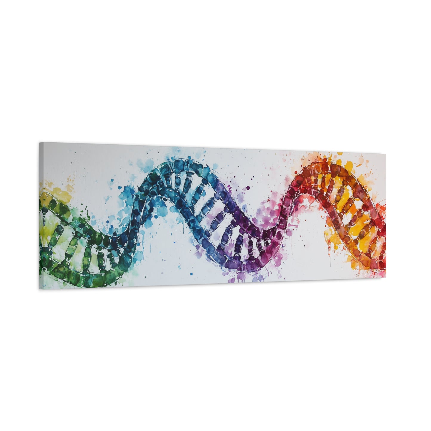 DNA Helix Matte Canvas, Stretched, 1.25"