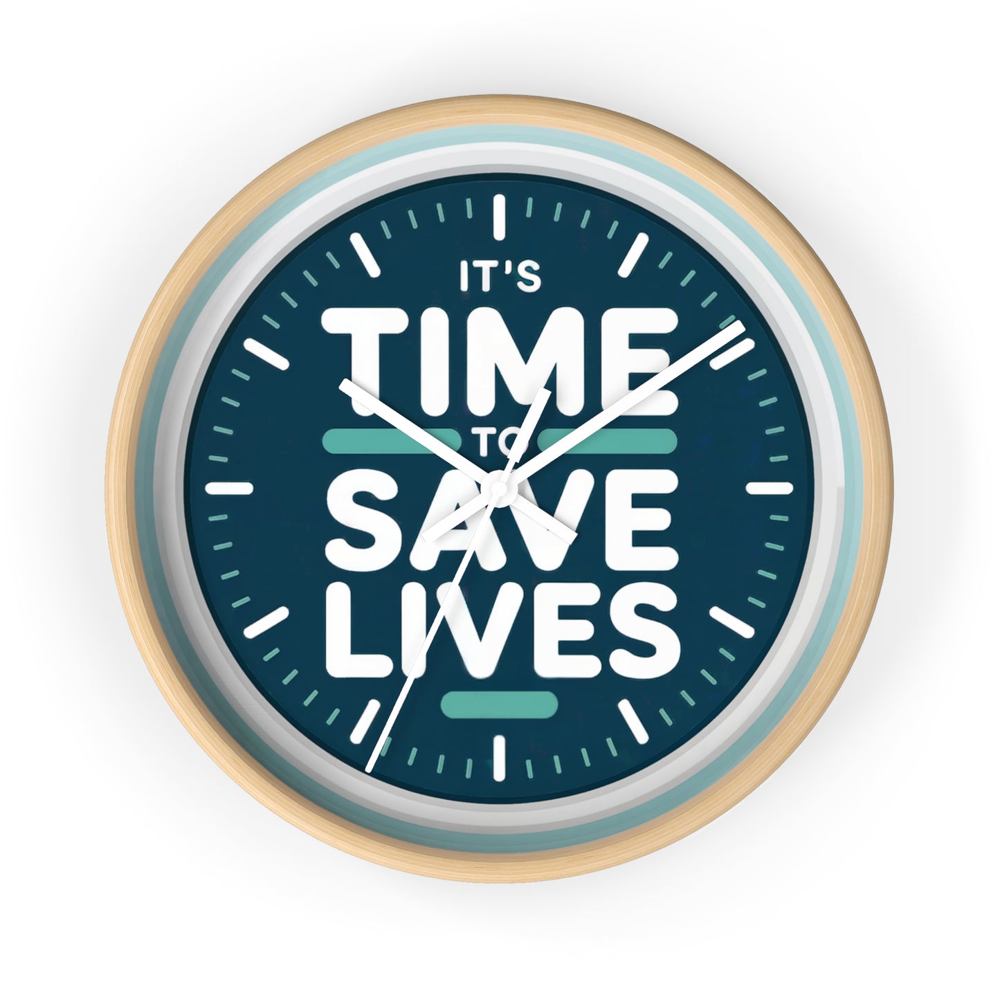 Medical Wall Clock - It's time to save lives