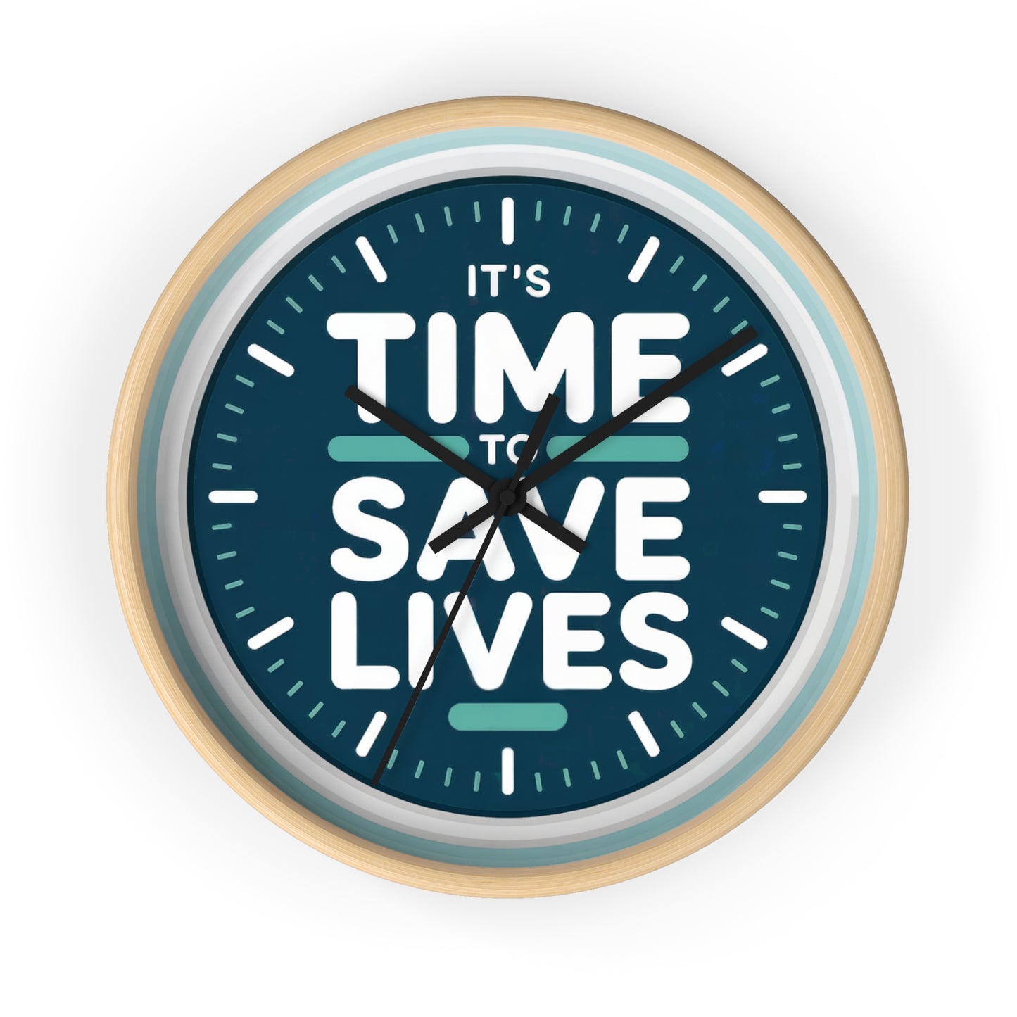 Medical Wall Clock - It's time to save lives