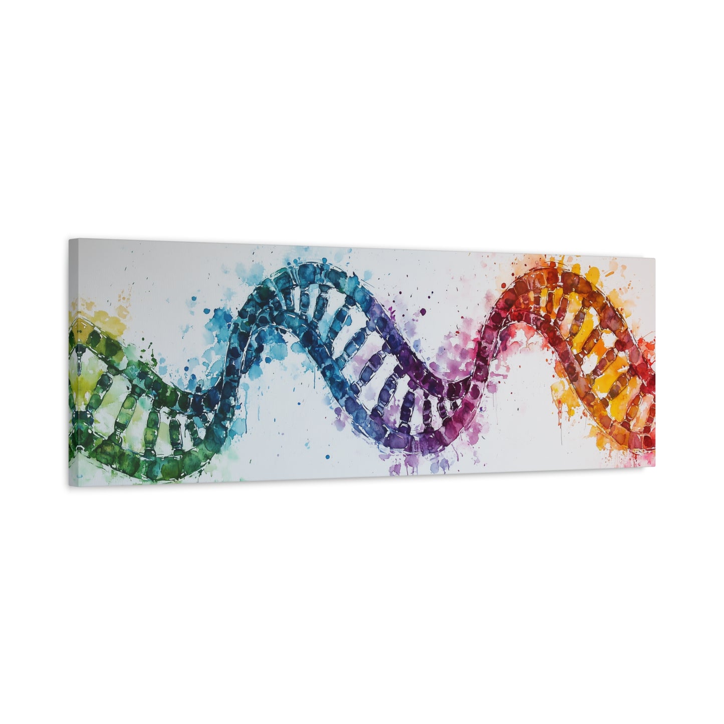 DNA Helix Matte Canvas, Stretched, 1.25"