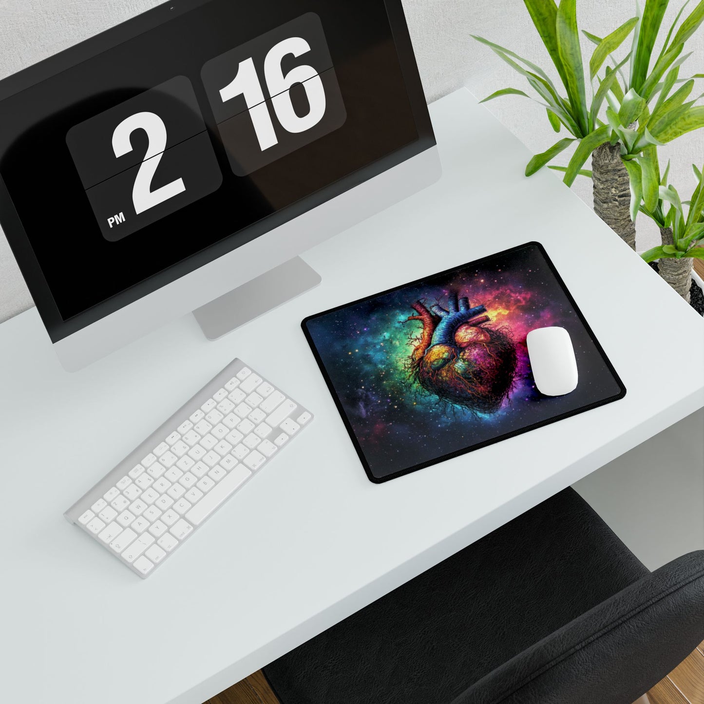Galactic Series: Heart Desk Mat