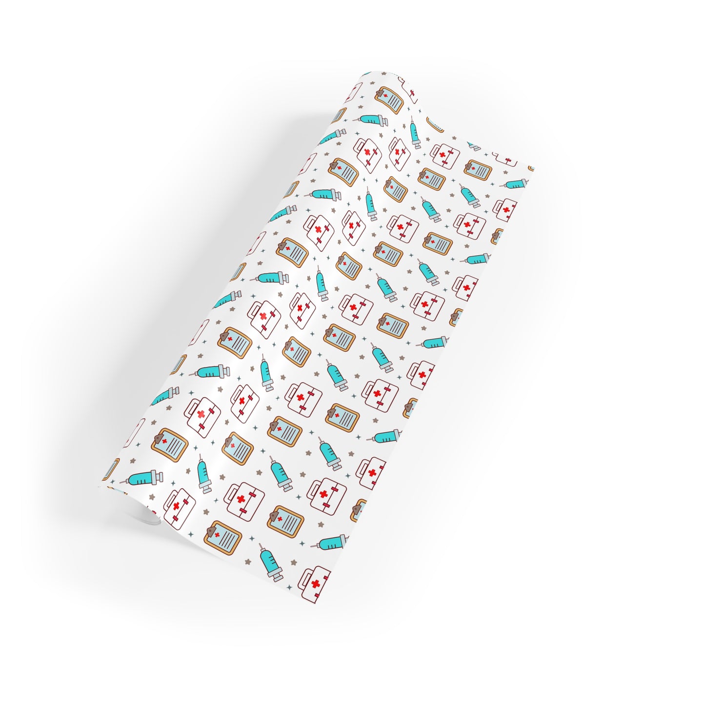 Medical Gift Wrapping Paper Roll, Holiday Gift Wrap, Birthday Wrapping Paper, Cute Gift Wrap, Celebration Decor