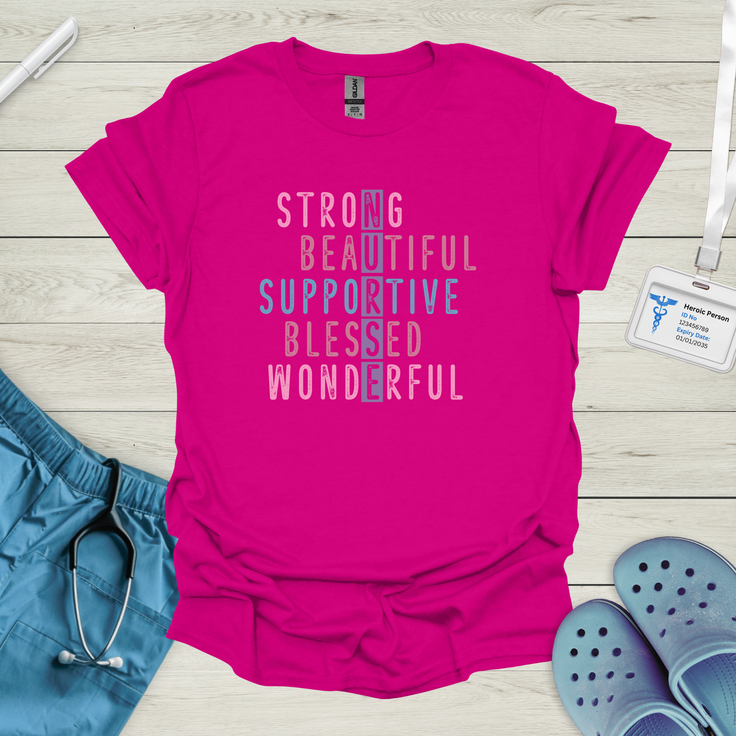 Nurse Acronym T-Shirt