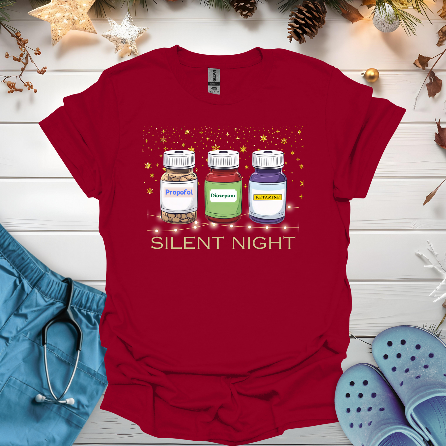 Silent Night T Shirt