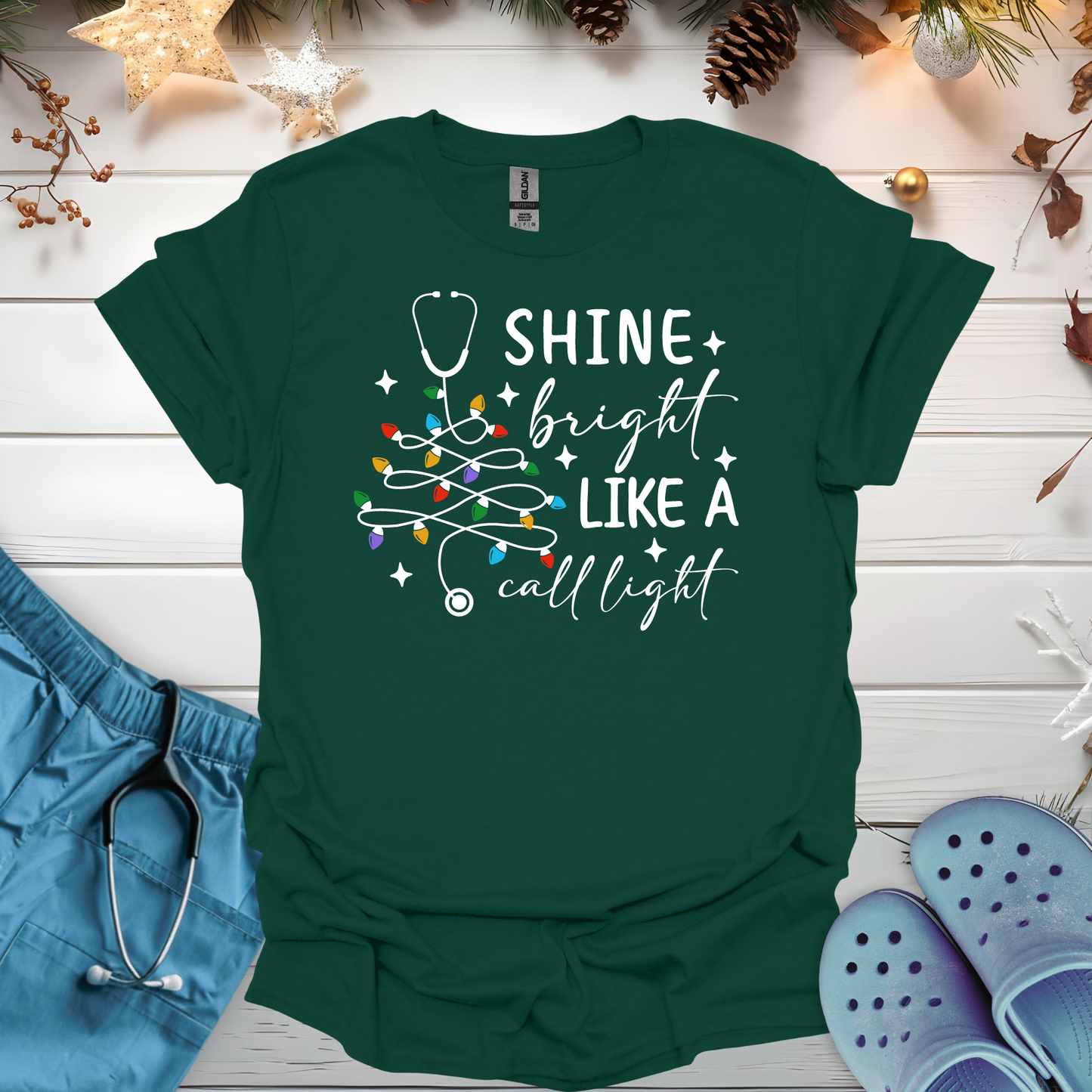 Shine Bright Like A Call Light T-Shirt