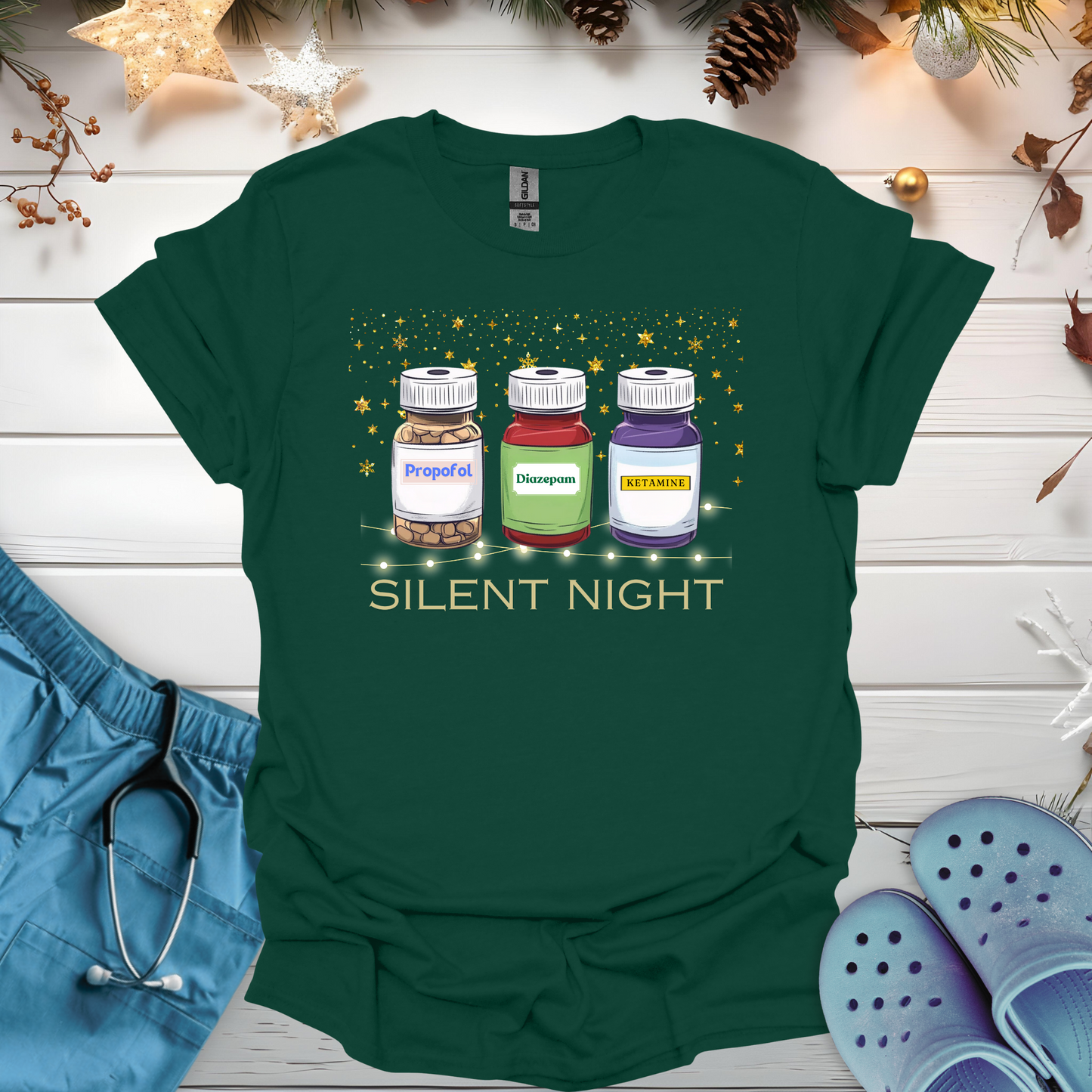Silent Night T Shirt