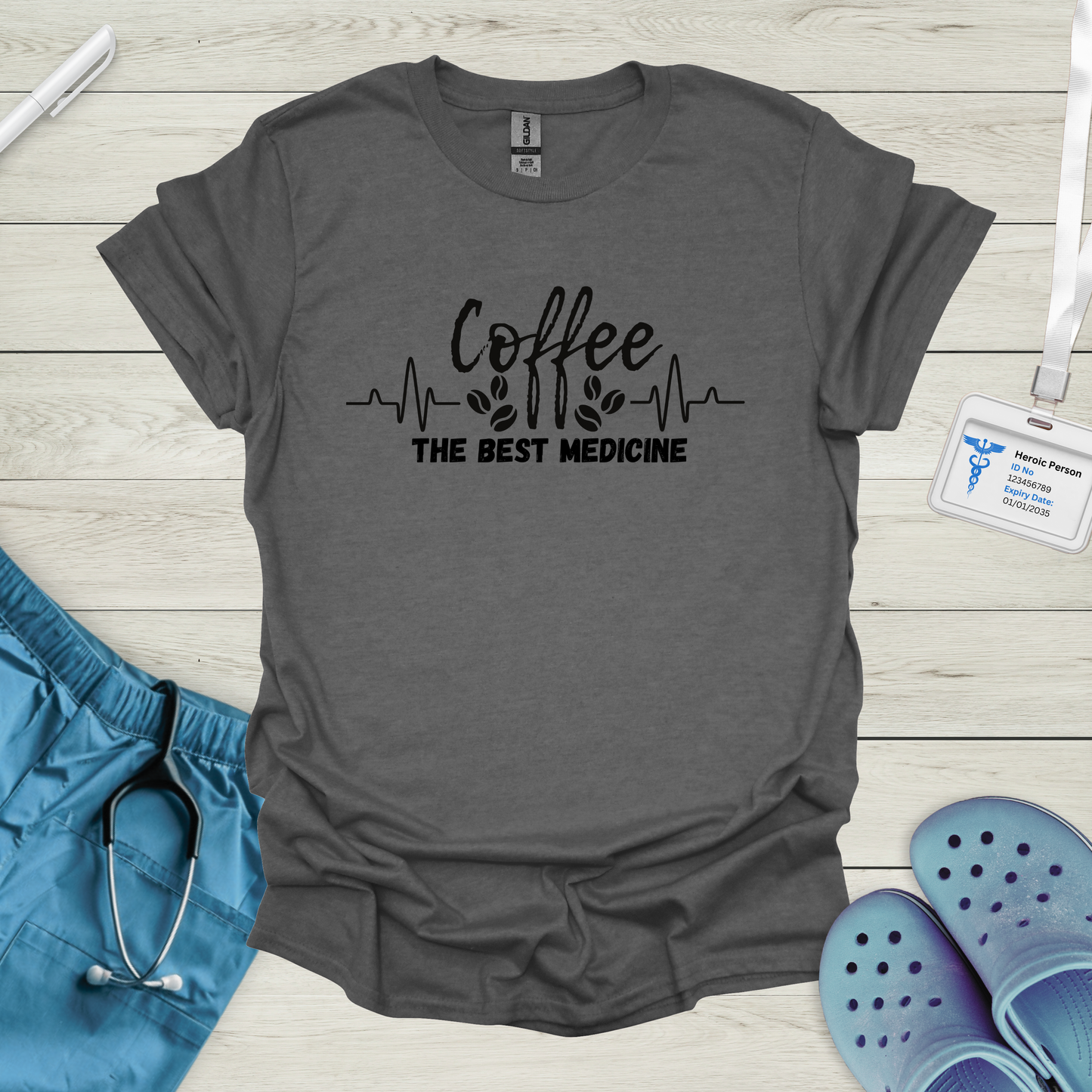Coffee. The Best Medicine.T-Shirt