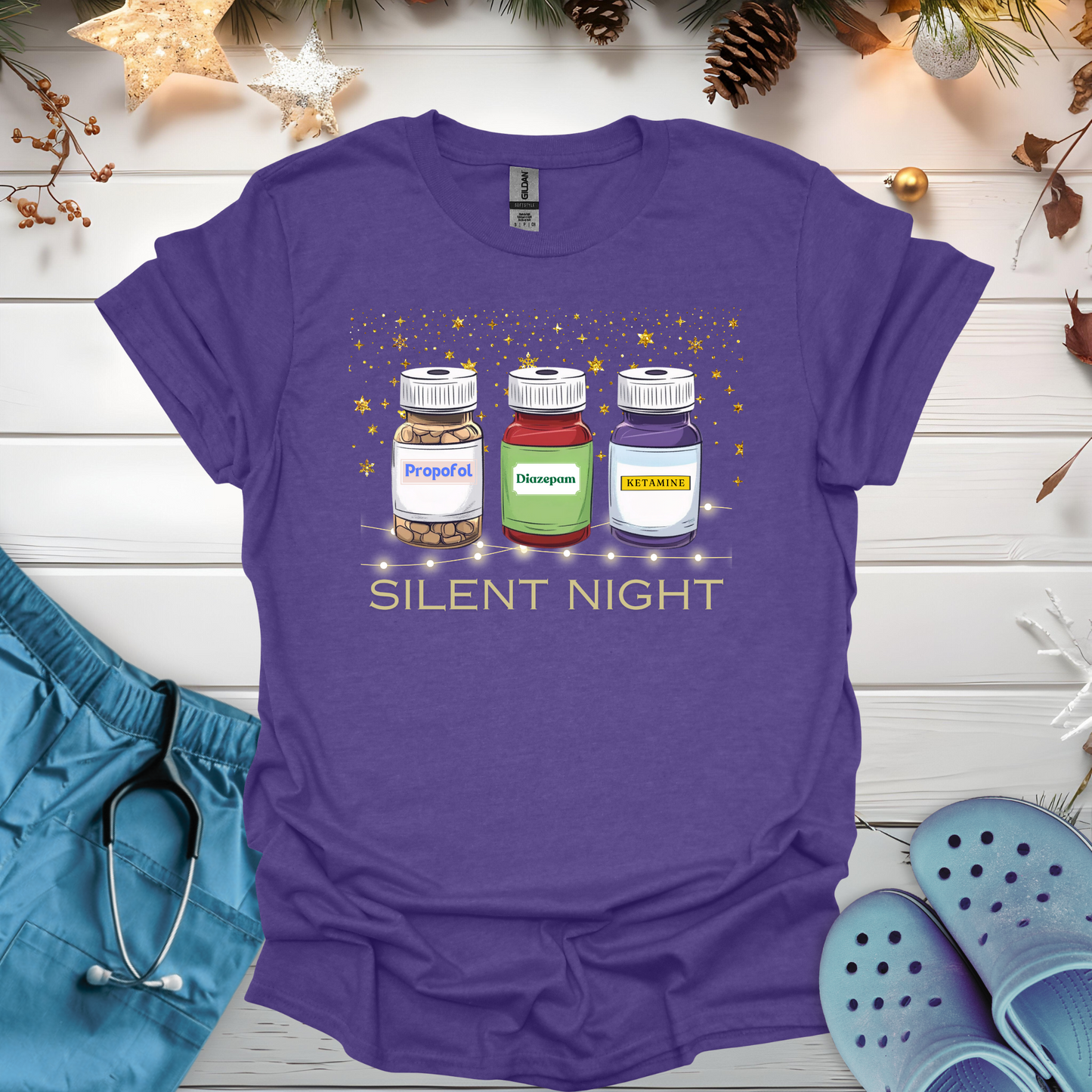 Silent Night T Shirt