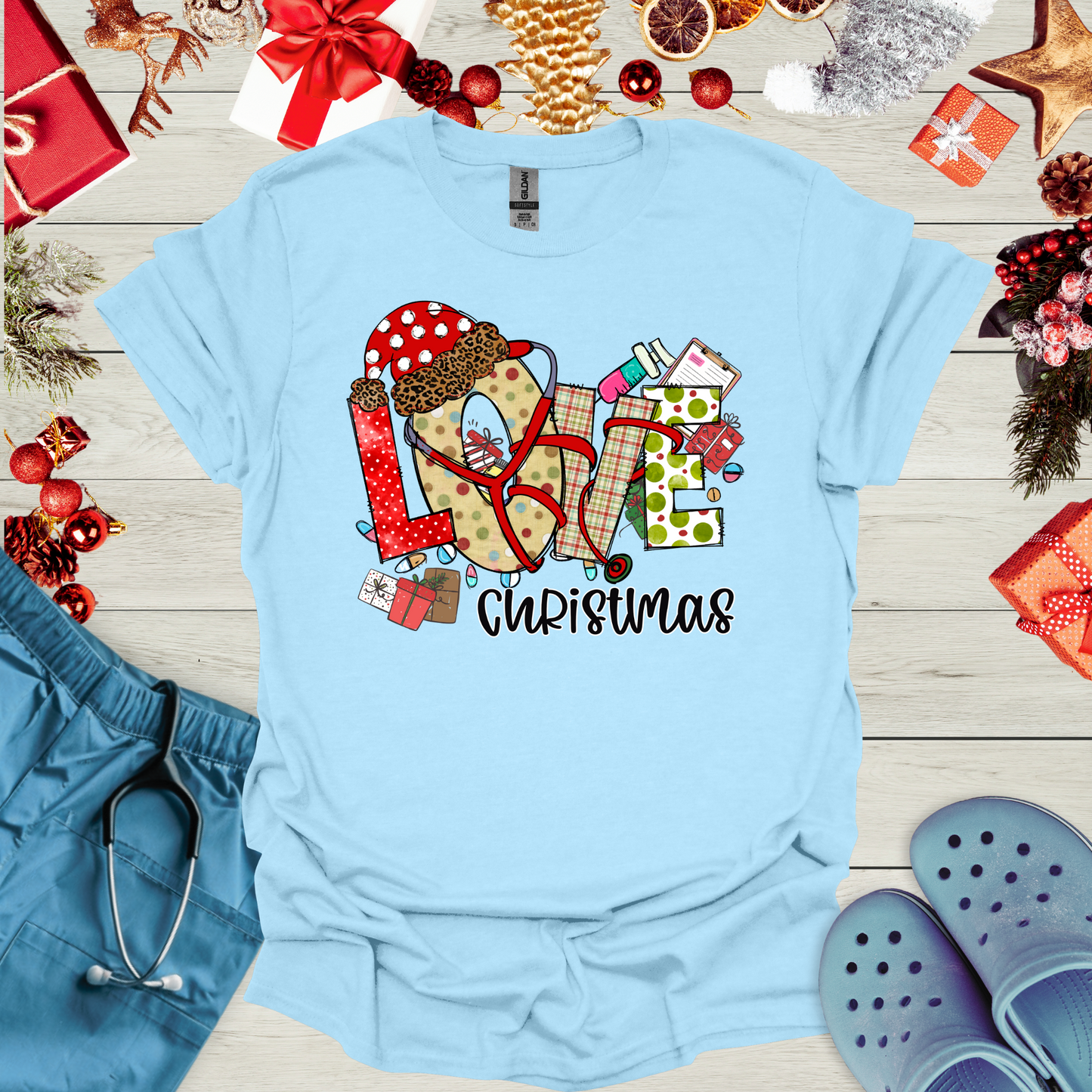 LOVE christmas T-Shirt
