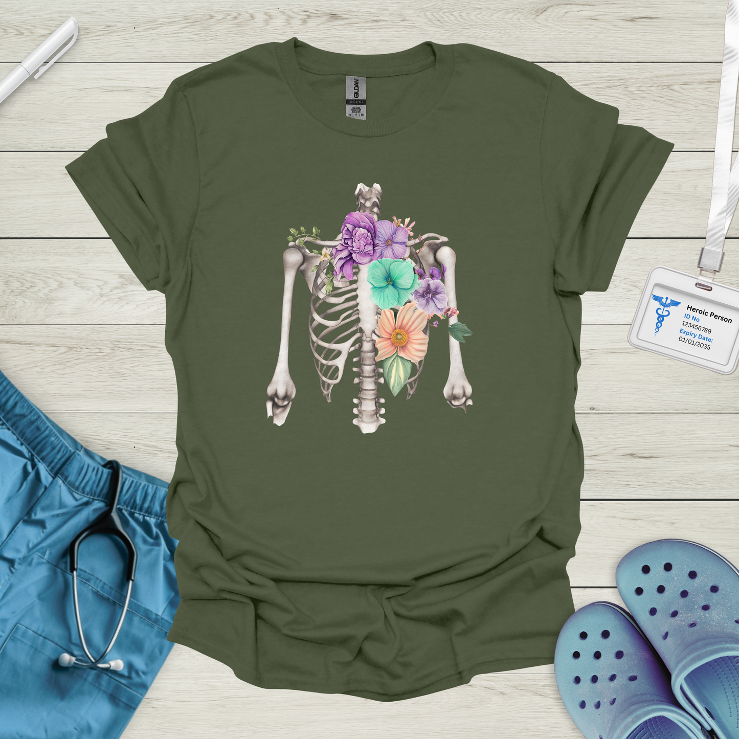 Floral Thorax T-Shirt