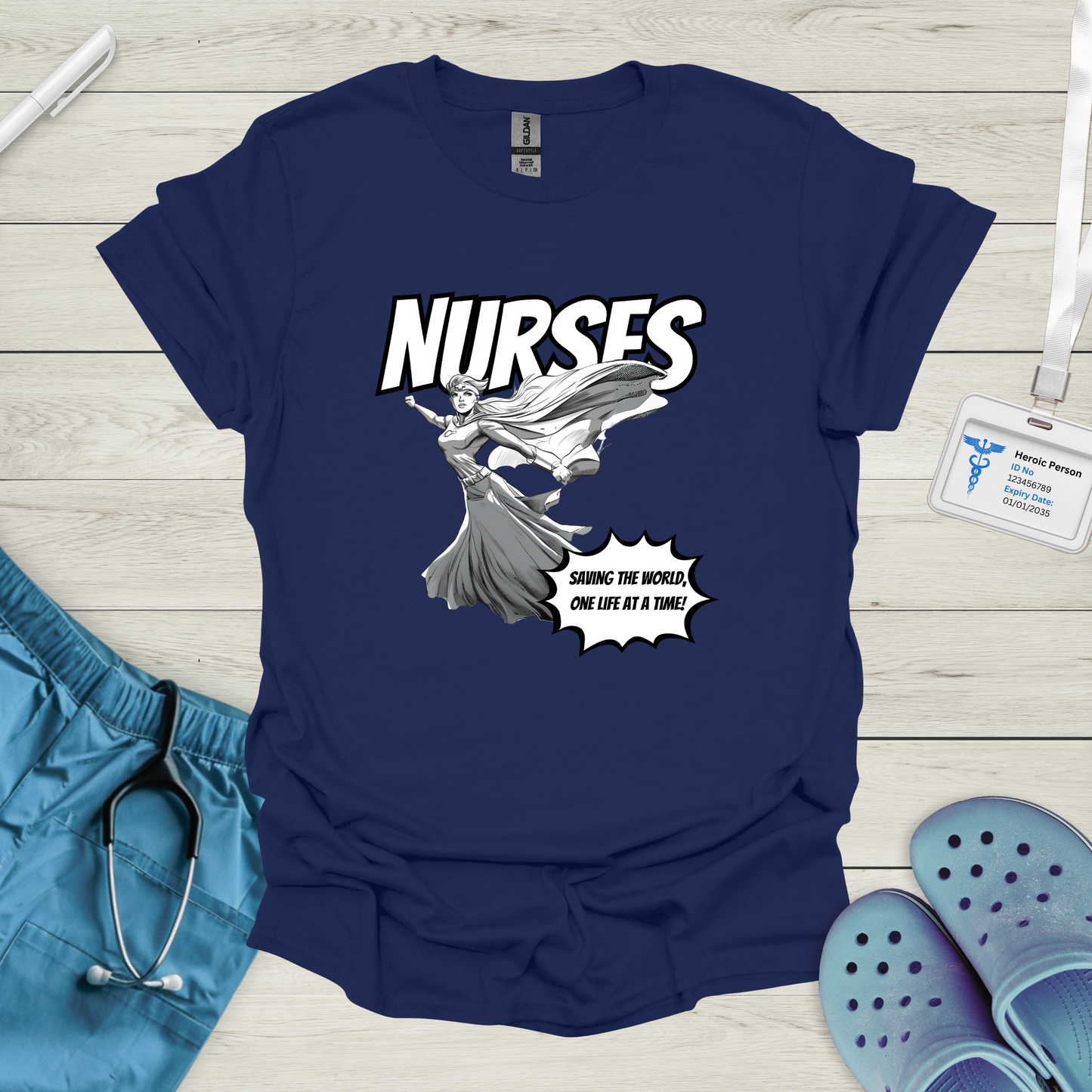 NURSES Superhero T-Shirt