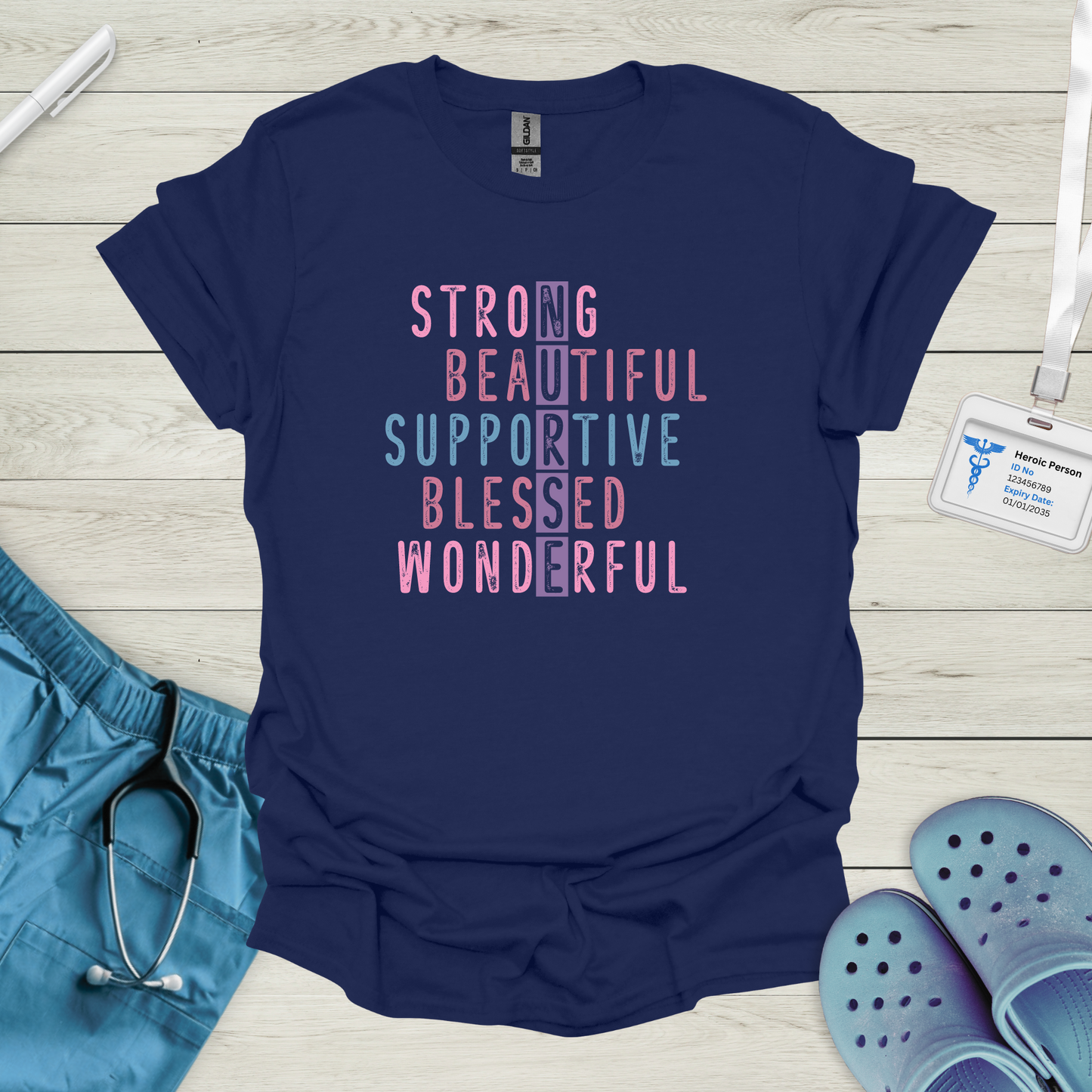 Nurse Acronym T-Shirt