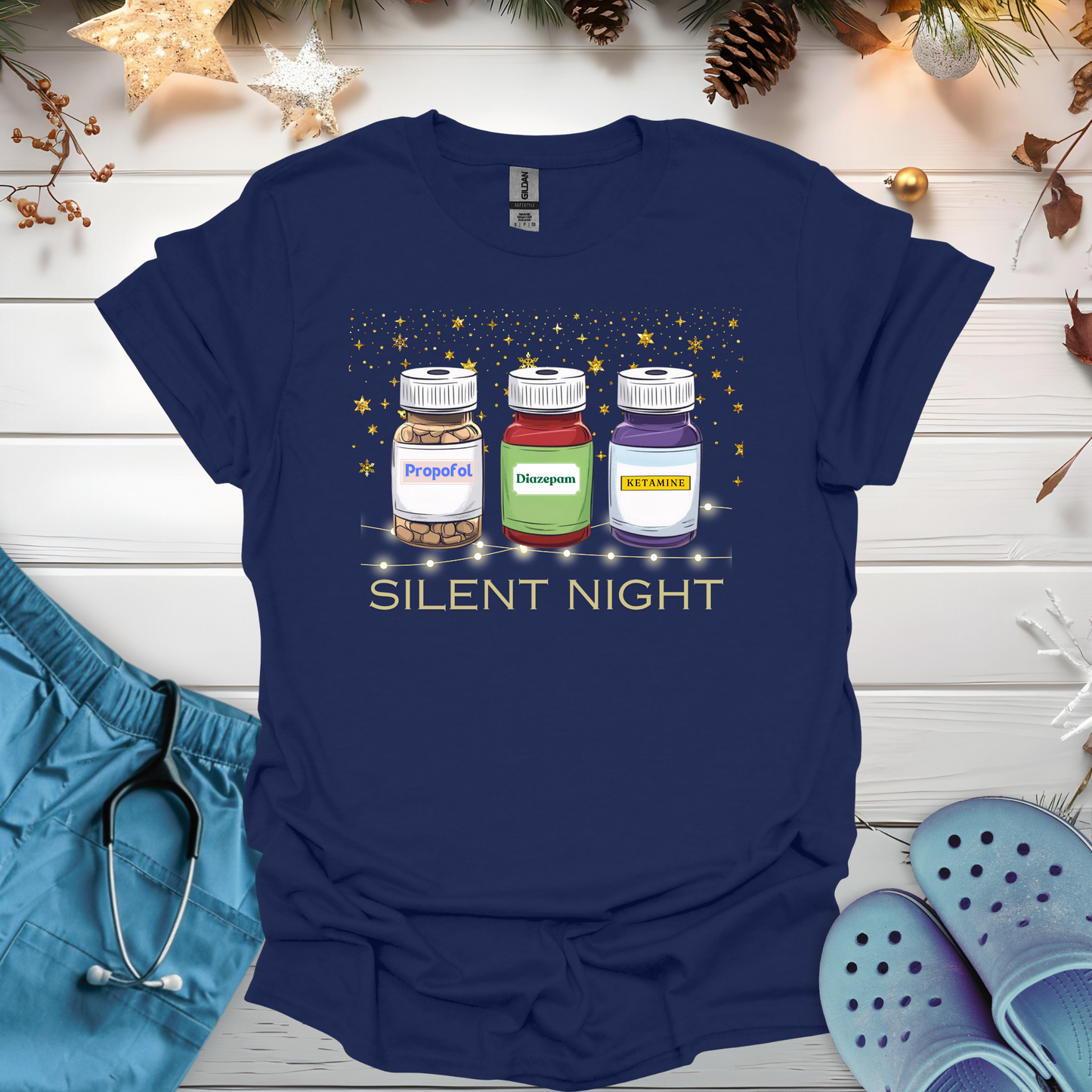 Silent Night T Shirt