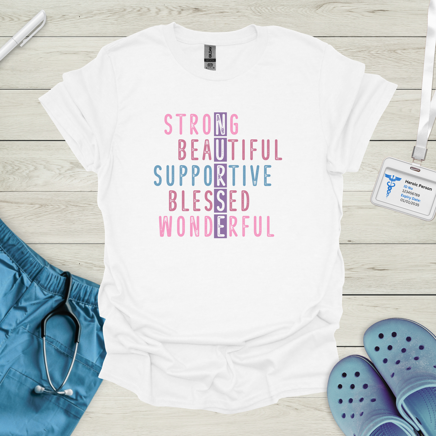 Nurse Acronym T-Shirt