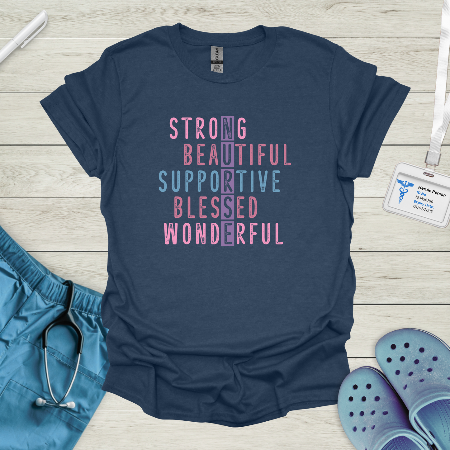 Nurse Acronym T-Shirt