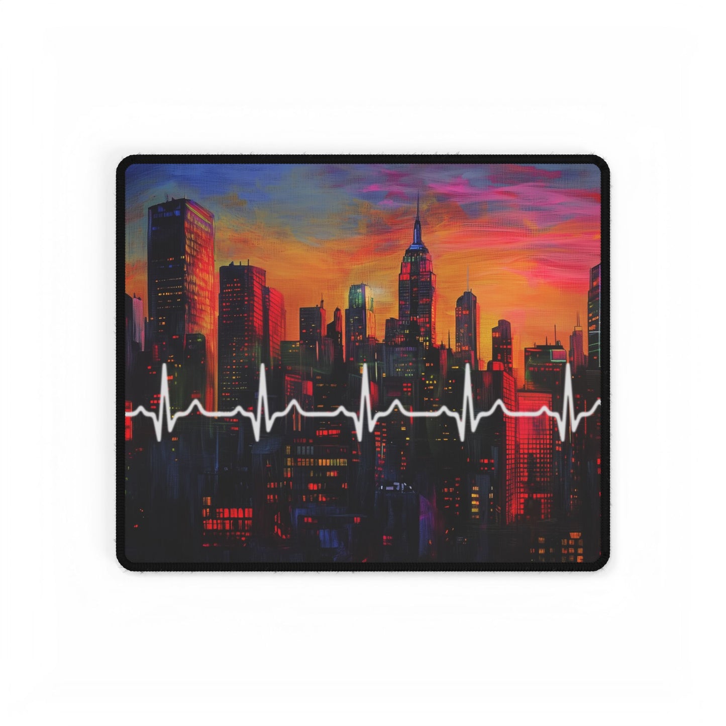 City Pulse Desk Mat