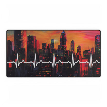 City Pulse Desk Mat