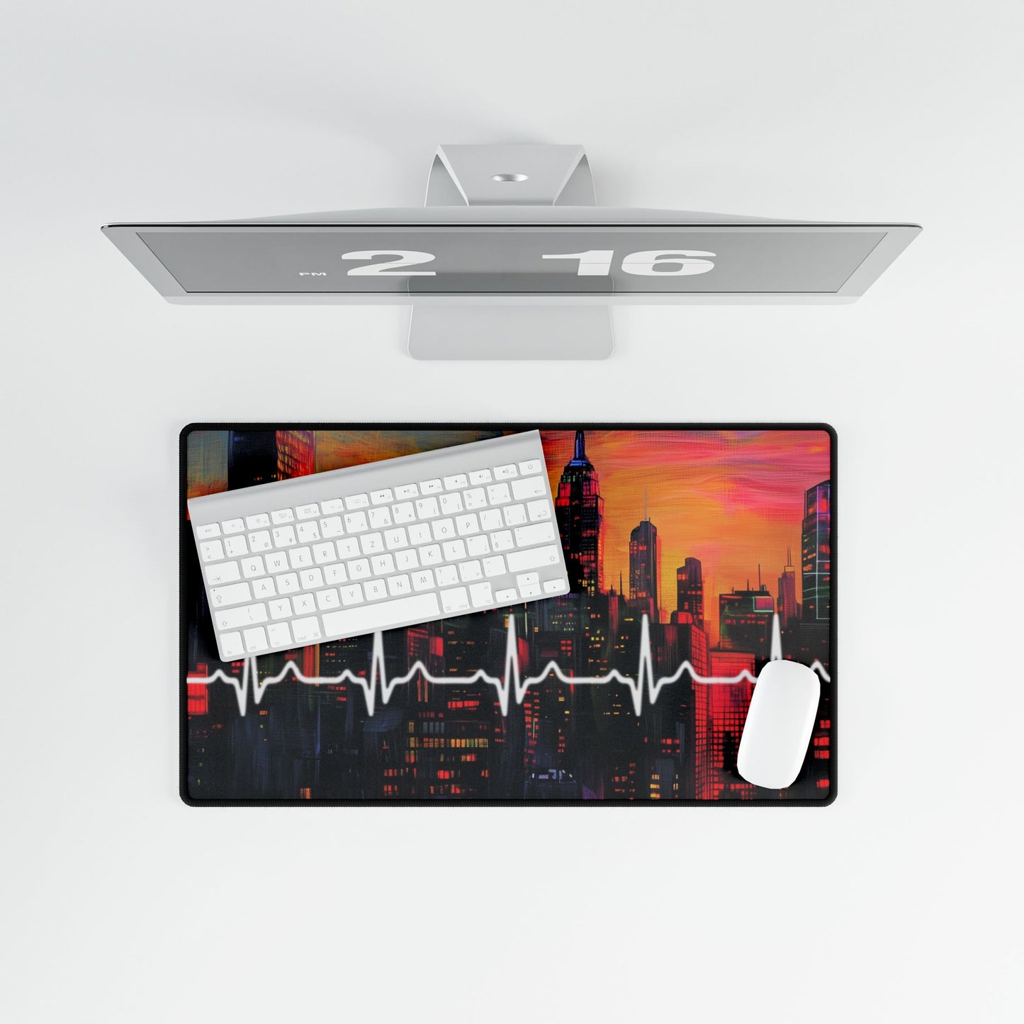 City Pulse Desk Mat
