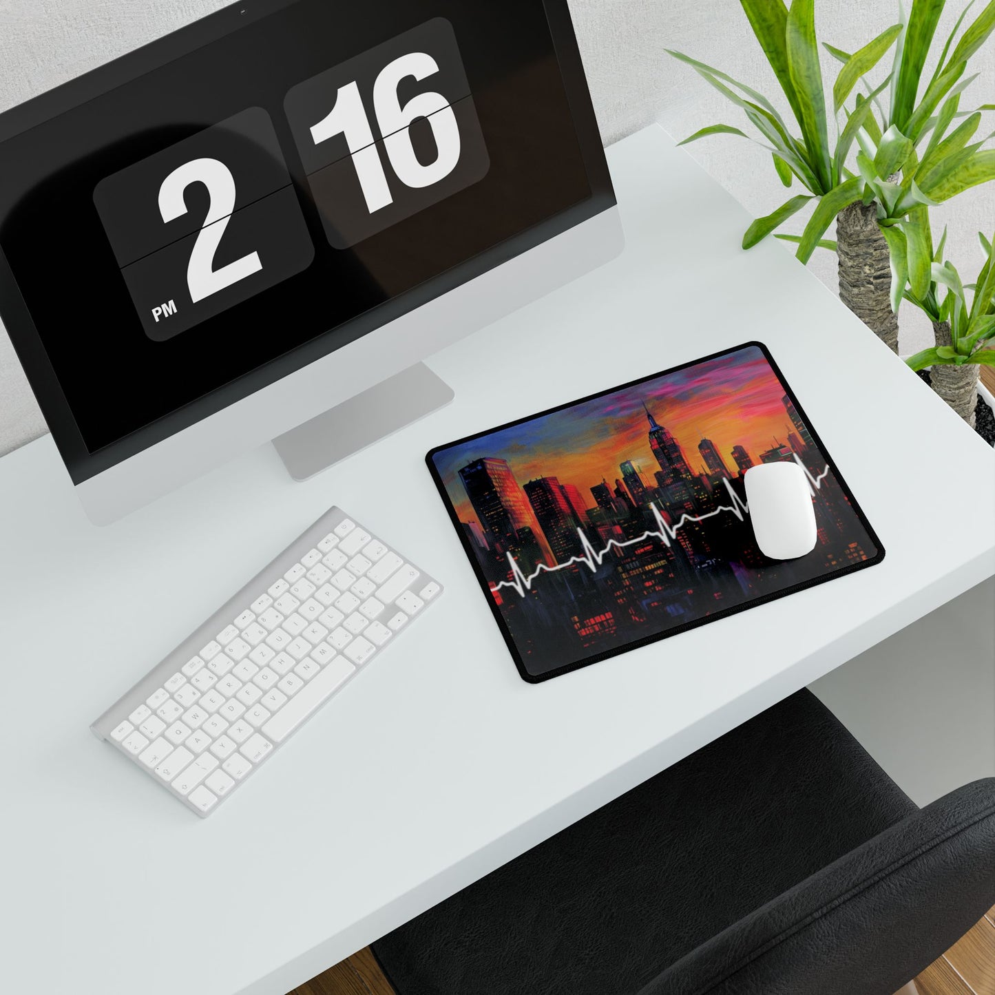 City Pulse Desk Mat