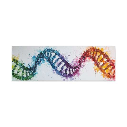 DNA Helix Matte Canvas, Stretched, 1.25"