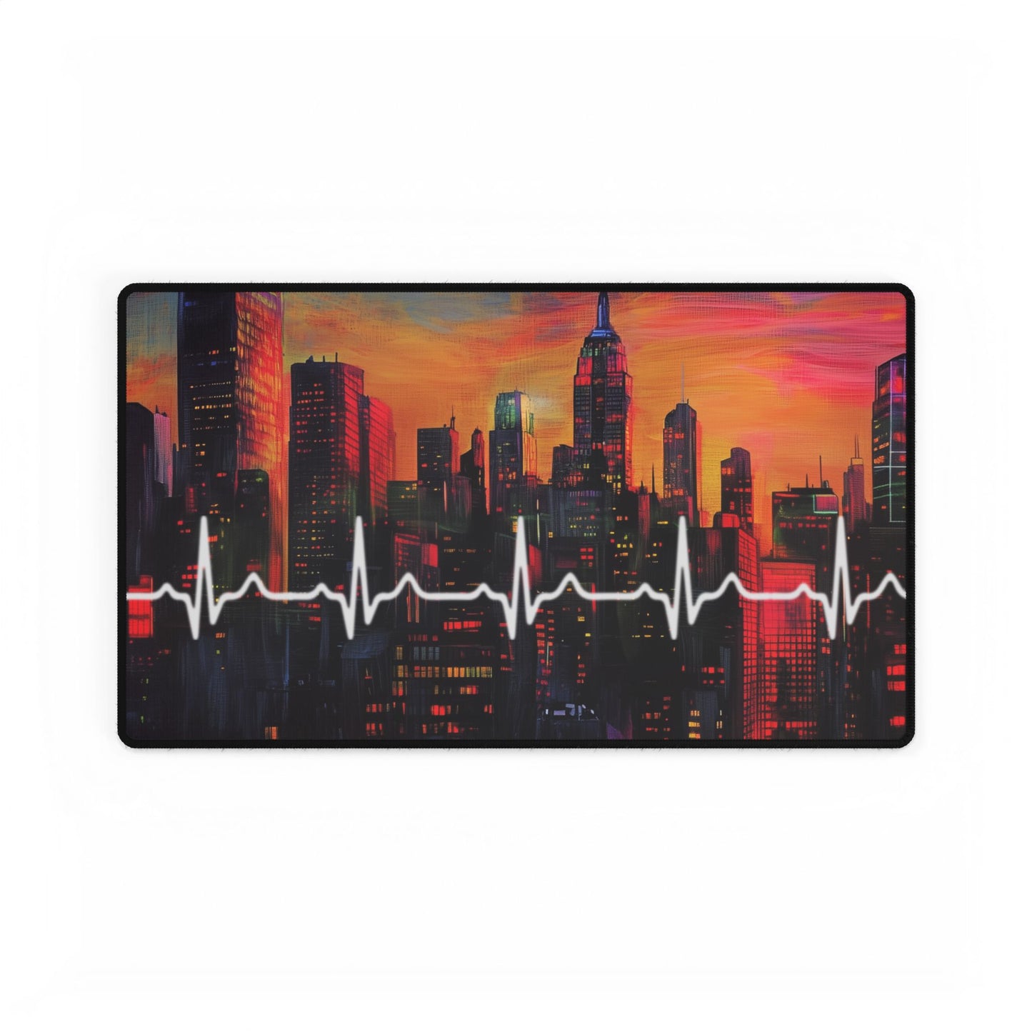 City Pulse Desk Mat