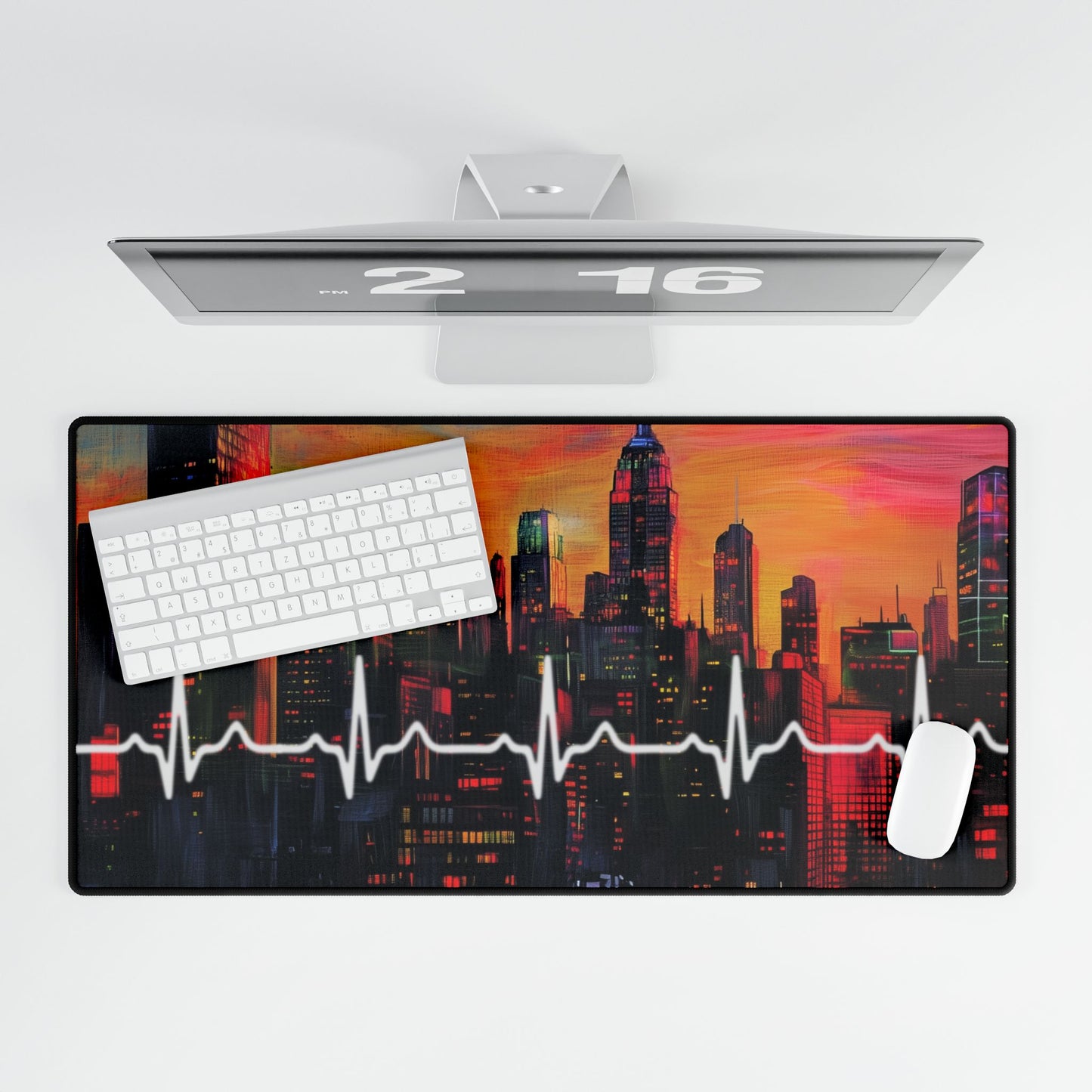 City Pulse Desk Mat