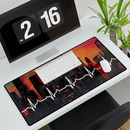 City Pulse Desk Mat