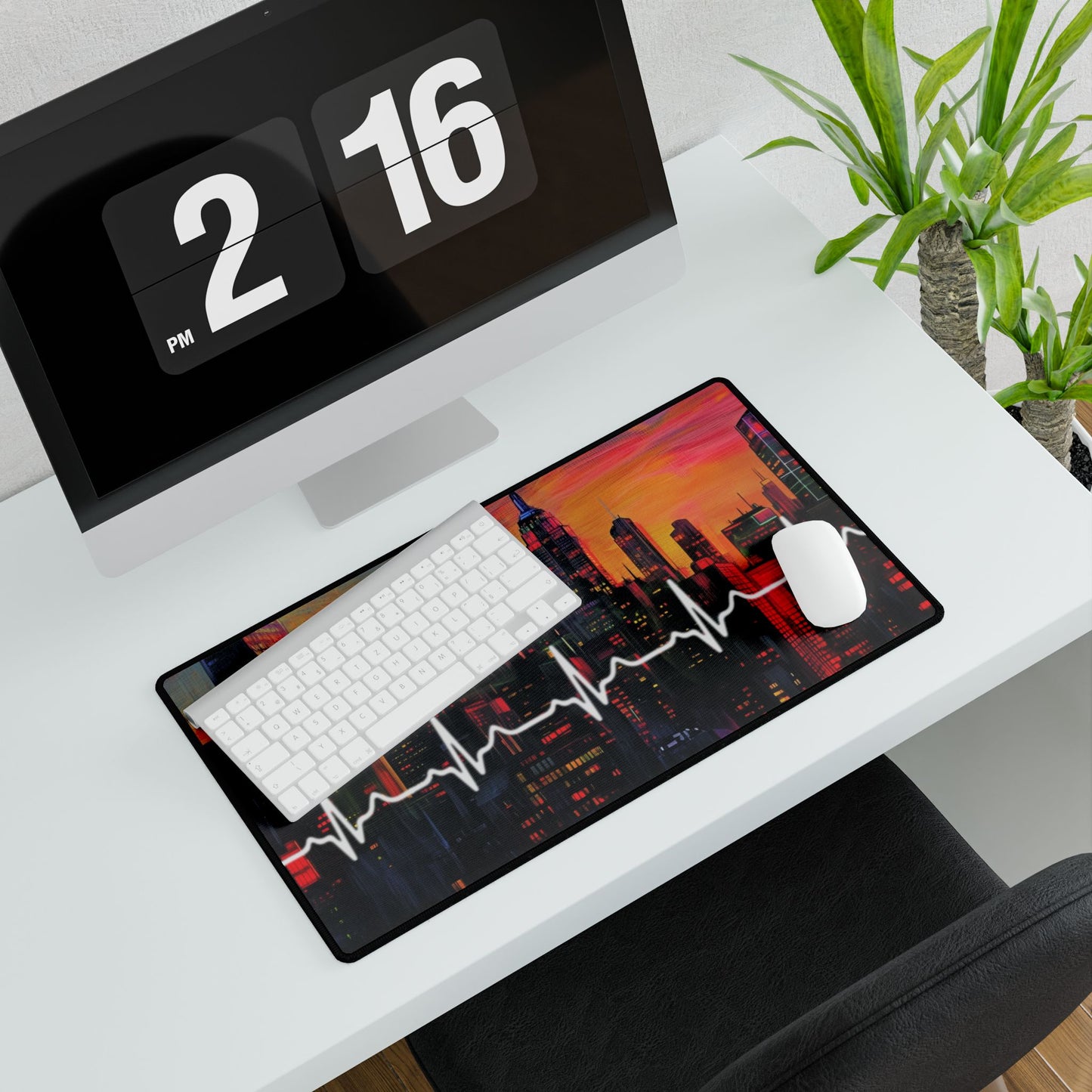 City Pulse Desk Mat