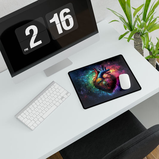 Galactic Series: Heart Desk Mat