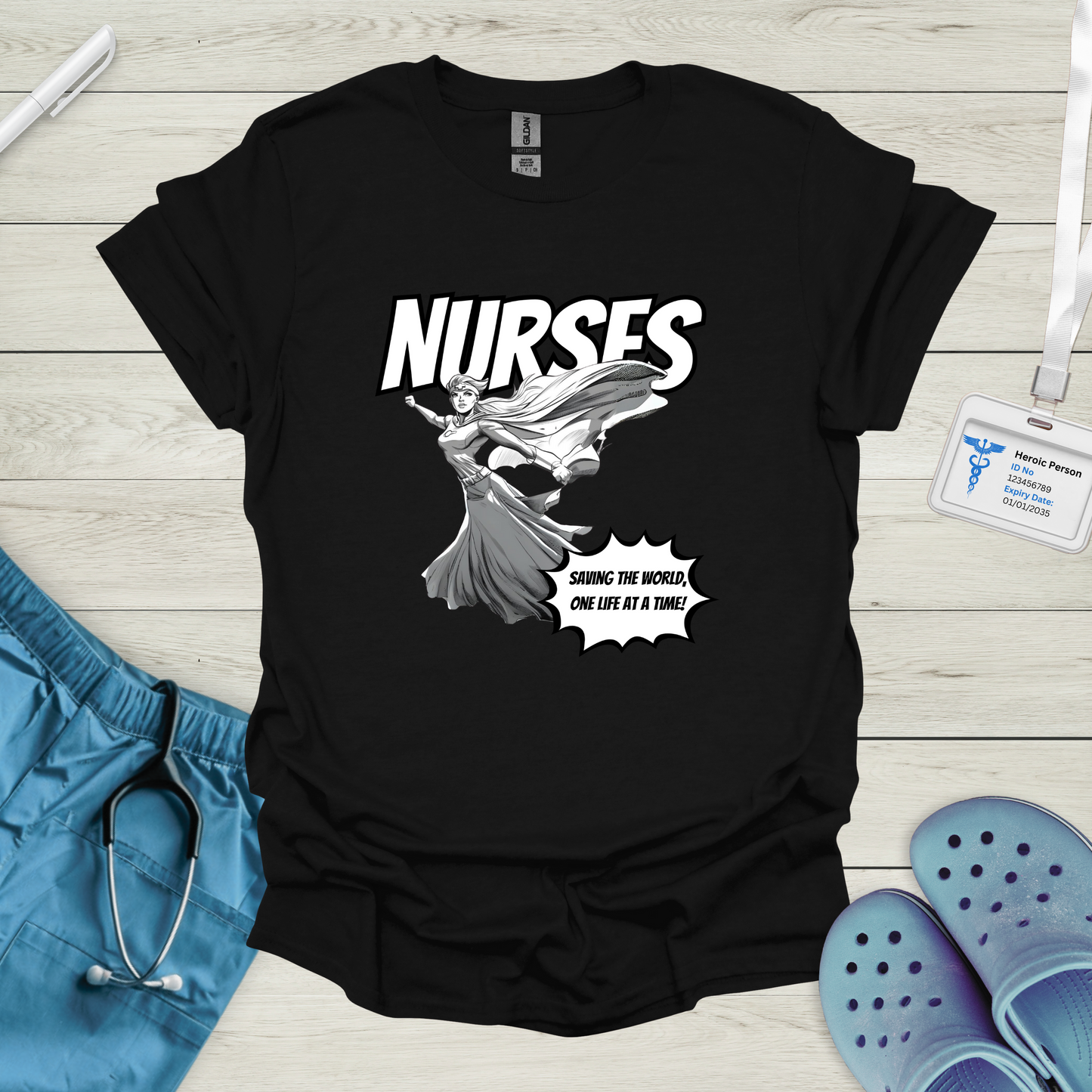 NURSES Superhero T-Shirt