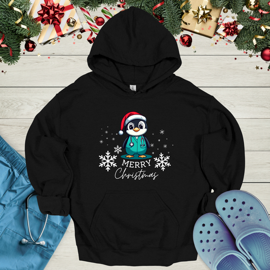 Christmas Penguin Hoodie