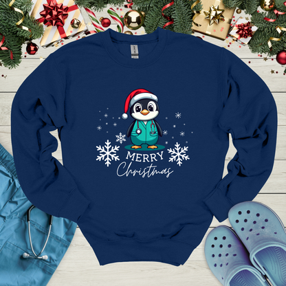 Christmas Penguin Sweatshirt