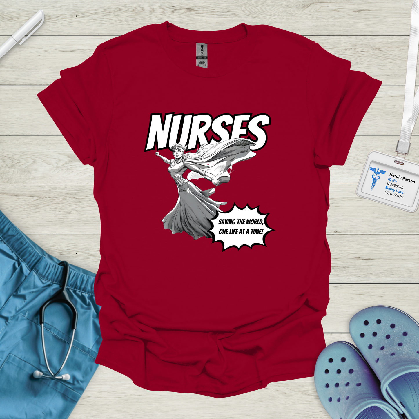 NURSES Superhero T-Shirt