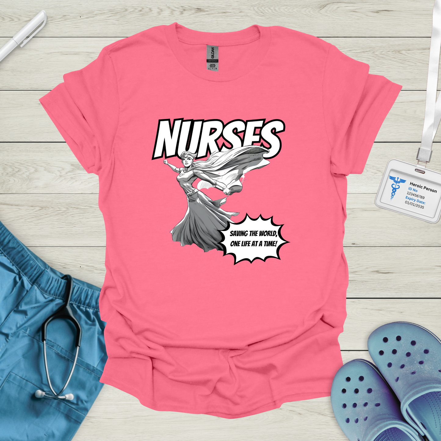 NURSES Superhero T-Shirt