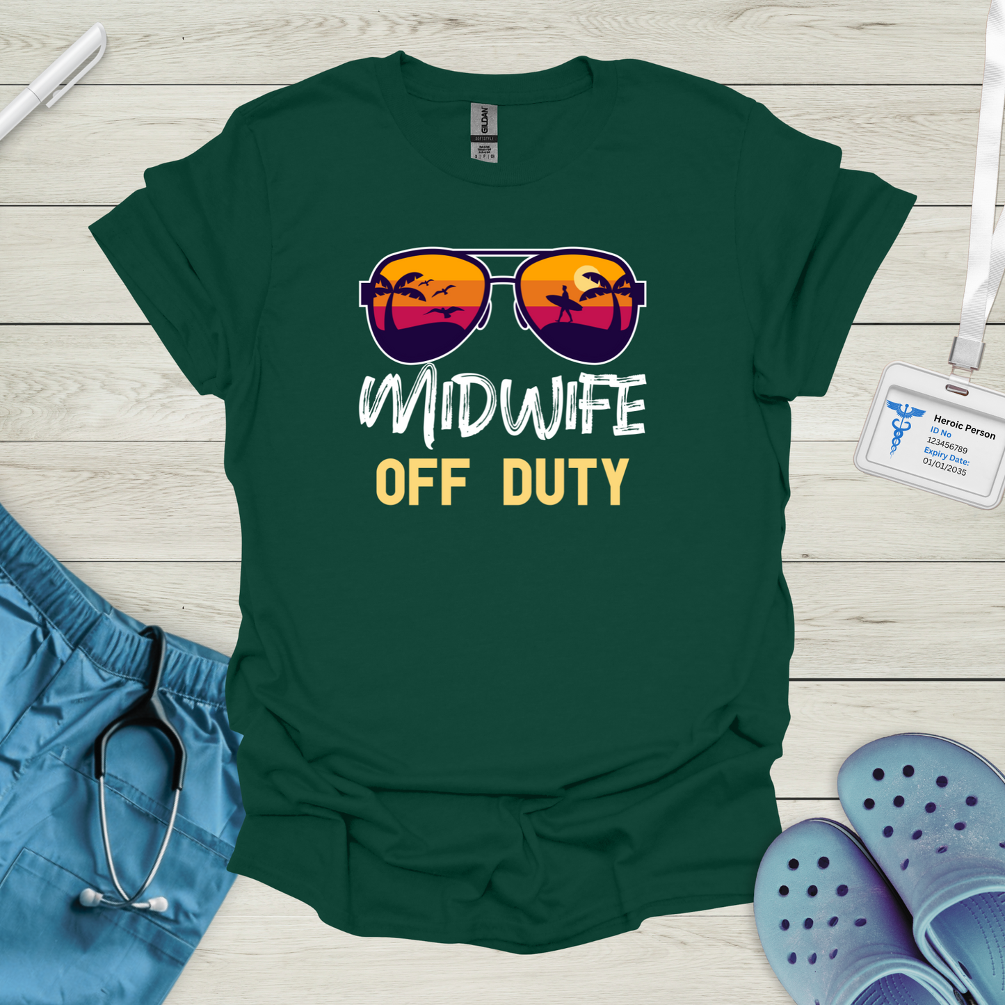 Midwife Off Duty T-Shirt