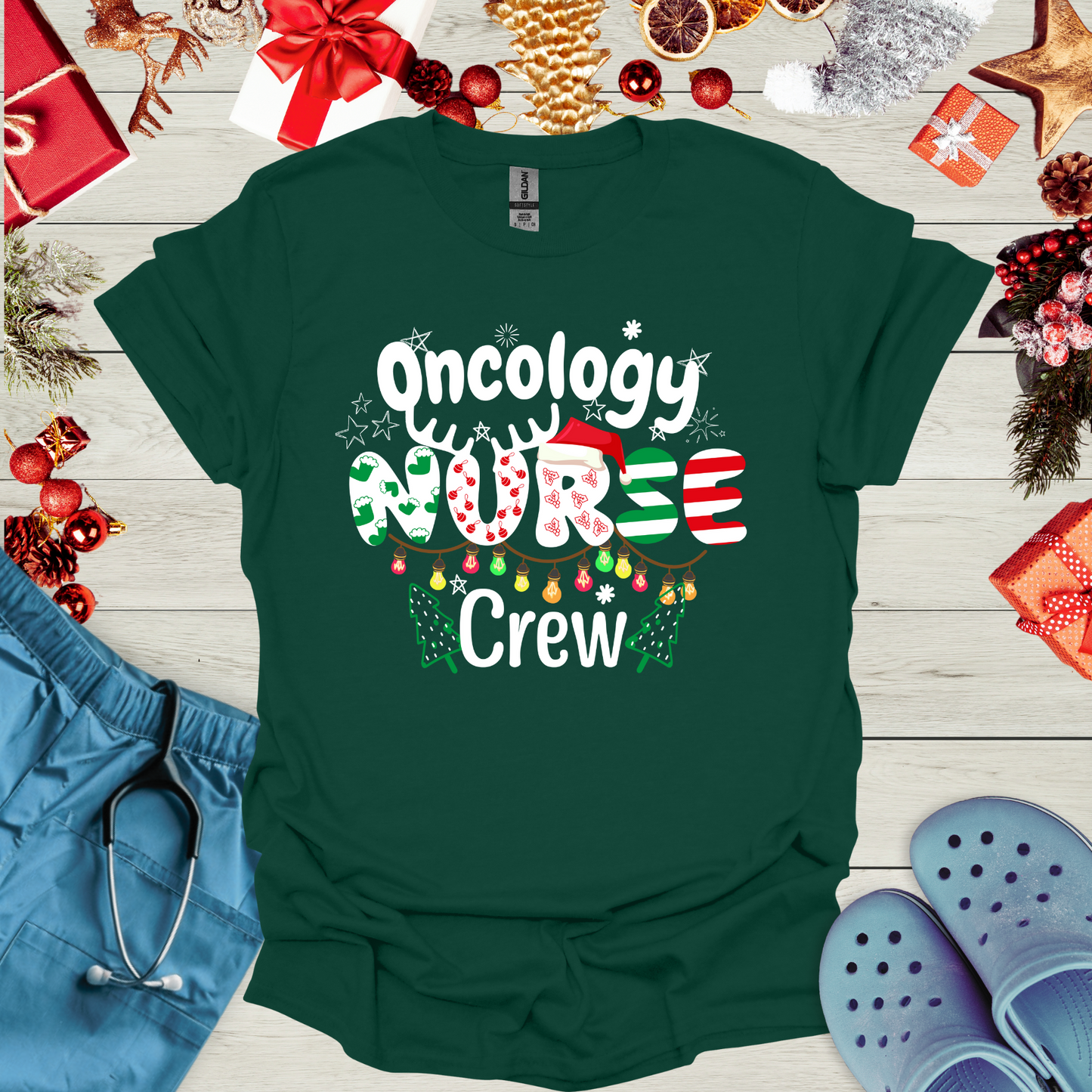 Oncology Nurse Crew T-Shirt