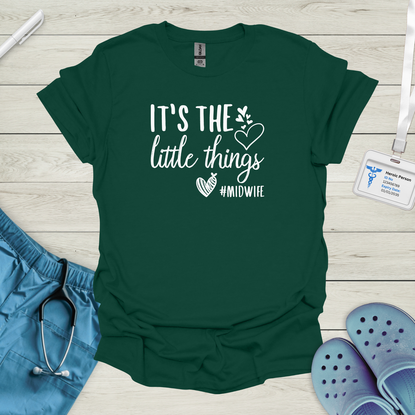 It's the little things Midwife T-Shirt