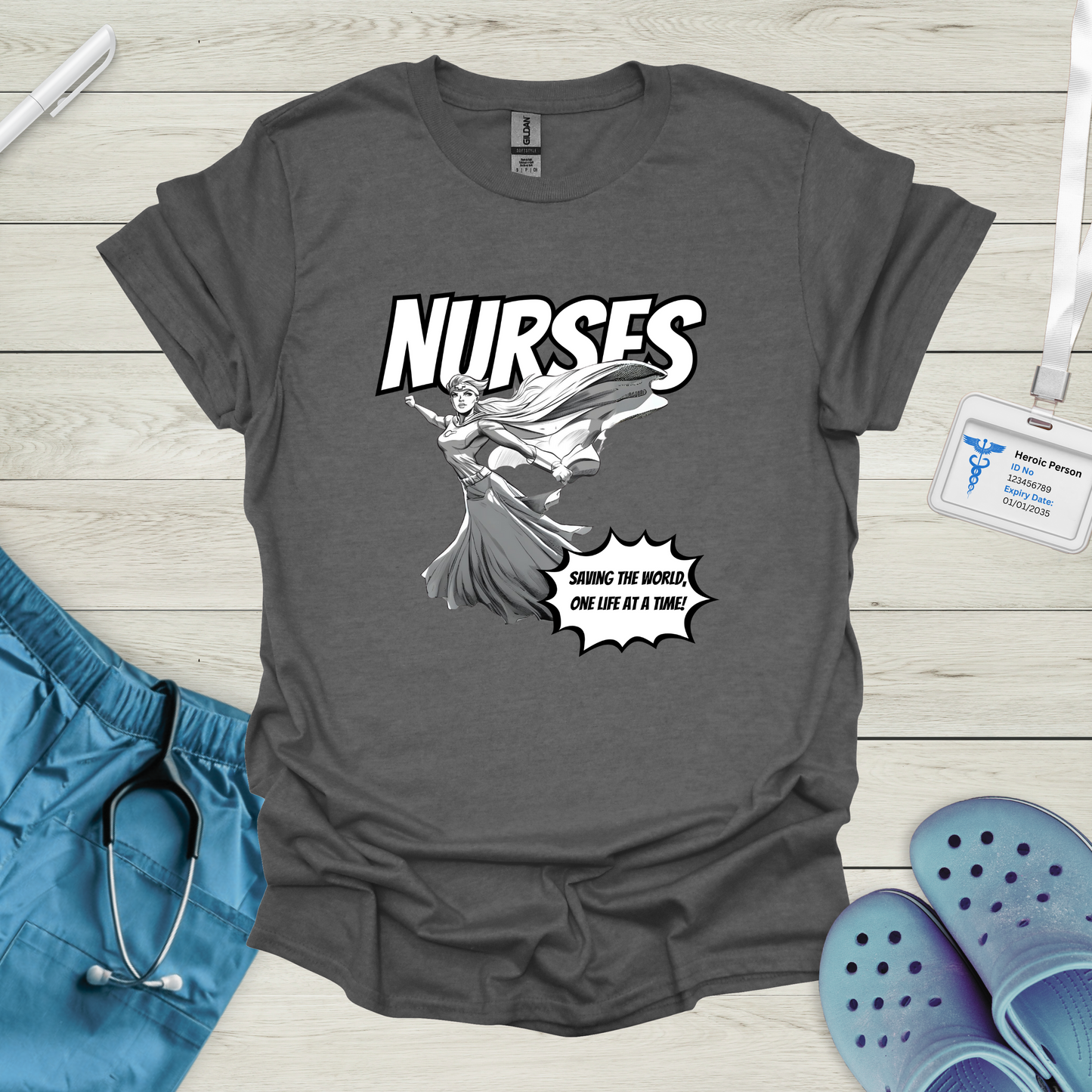 NURSES Superhero T-Shirt