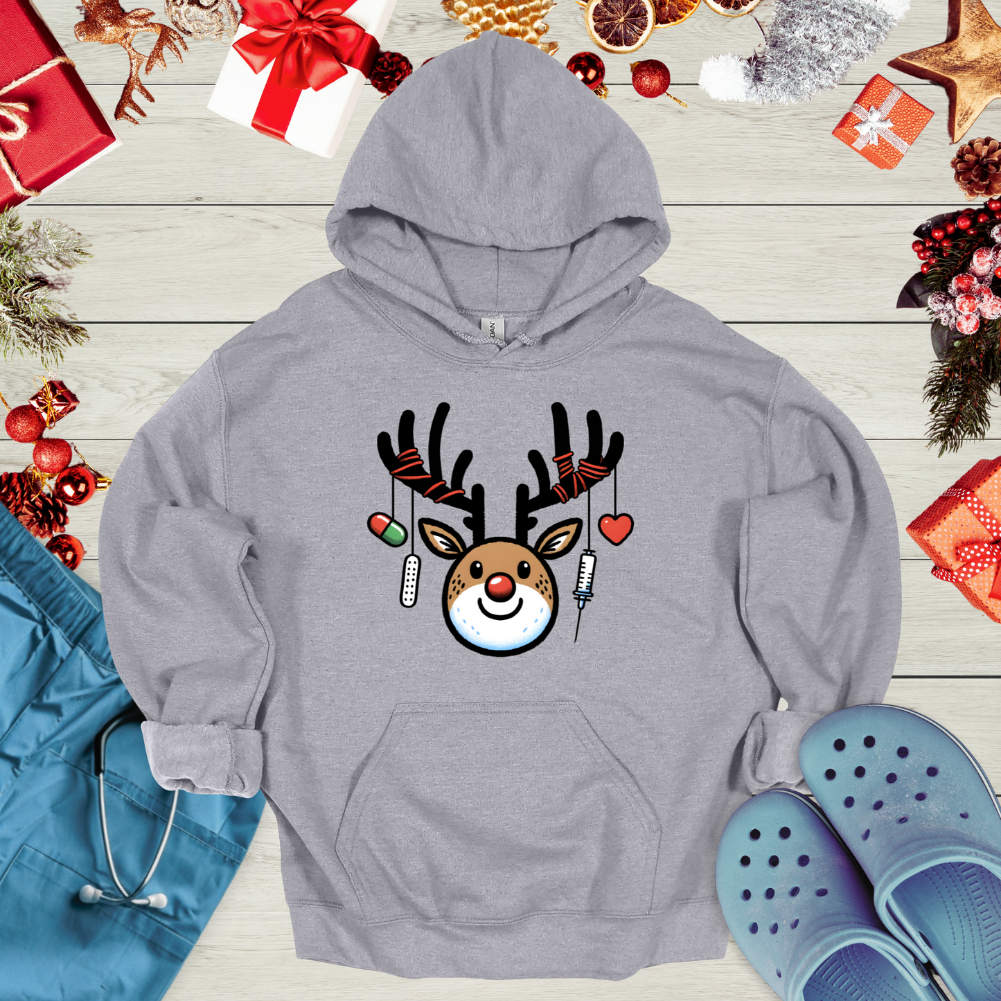 Cute Reindeer Hoodie