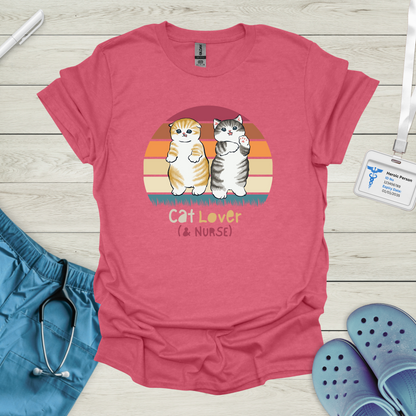 Cat Lover (& Nurse) T-Shirt
