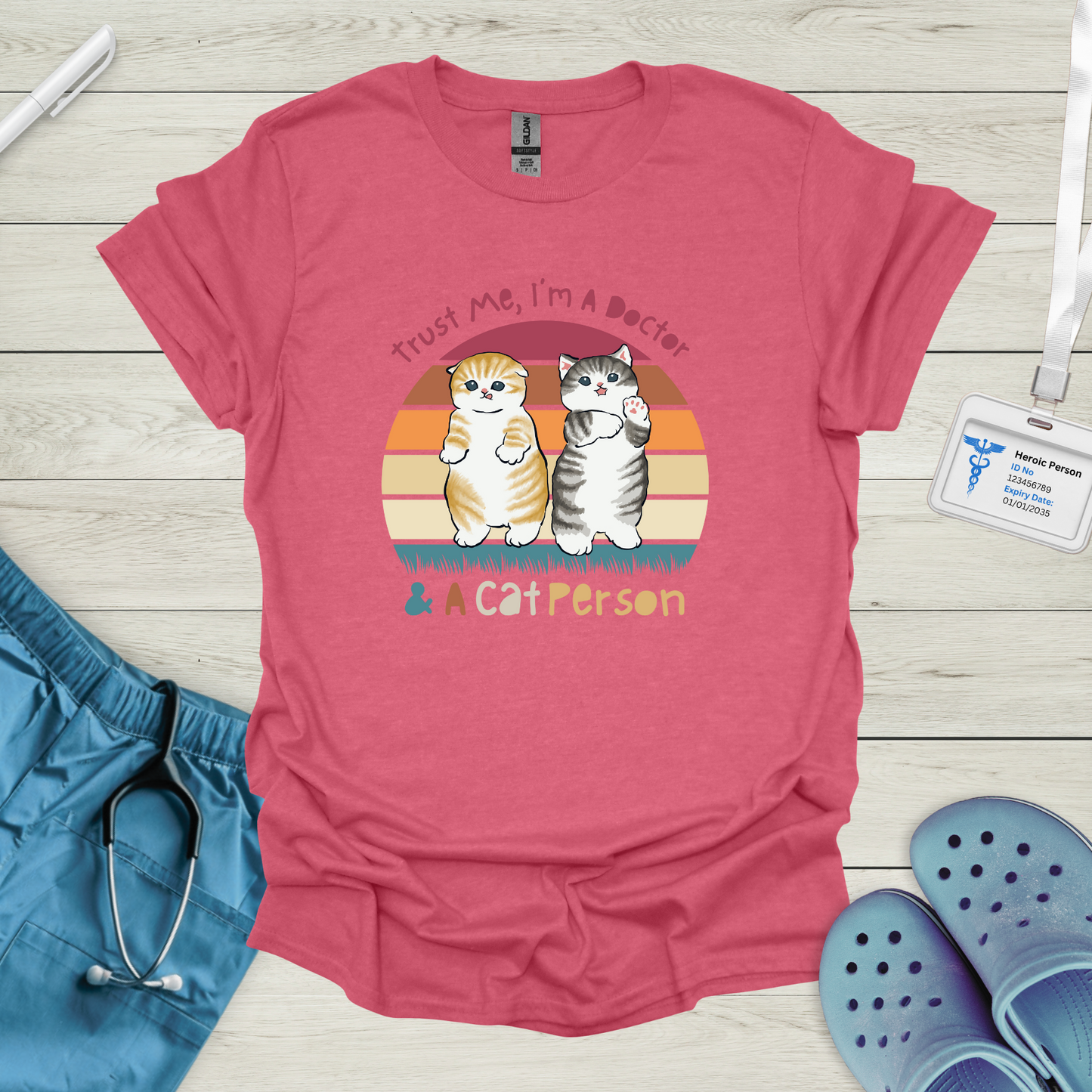 Trust Me, I'm A Doctor & A Cat Person T-Shirt